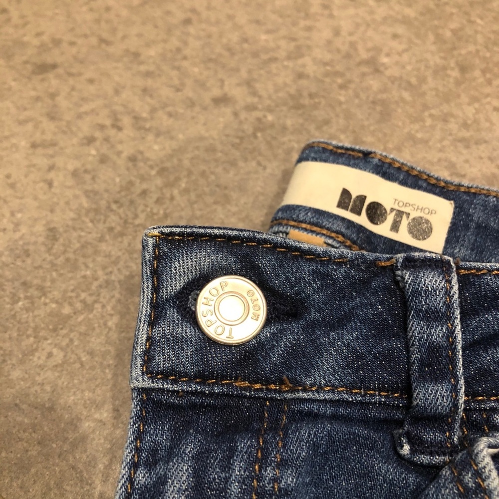 Topshop high waisted Moto jeans - Picture 8 of 13